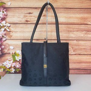 AUTHENTIC MCM Black Shoulder Bag
